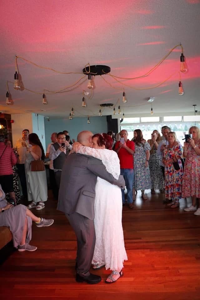 Private celebration in the function room at The Falstaff Inn